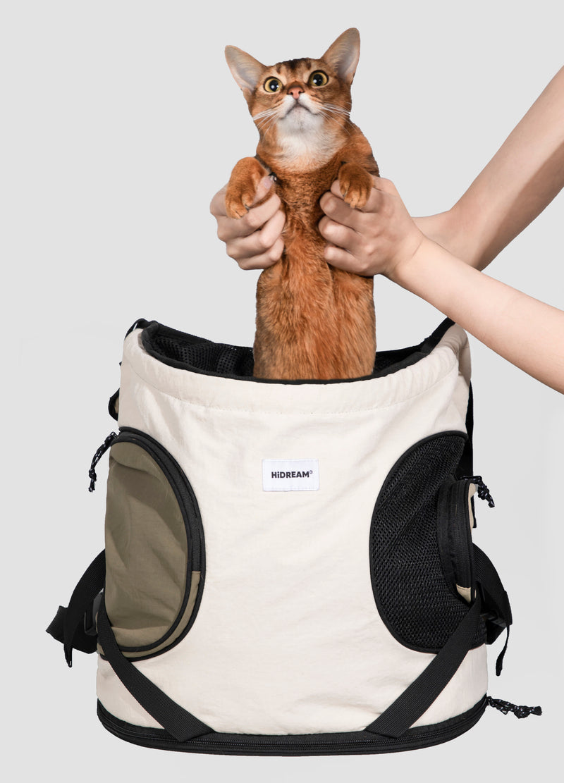HiDREAM Mochila Bolso Transportadora para Perros y Gatos de Frente