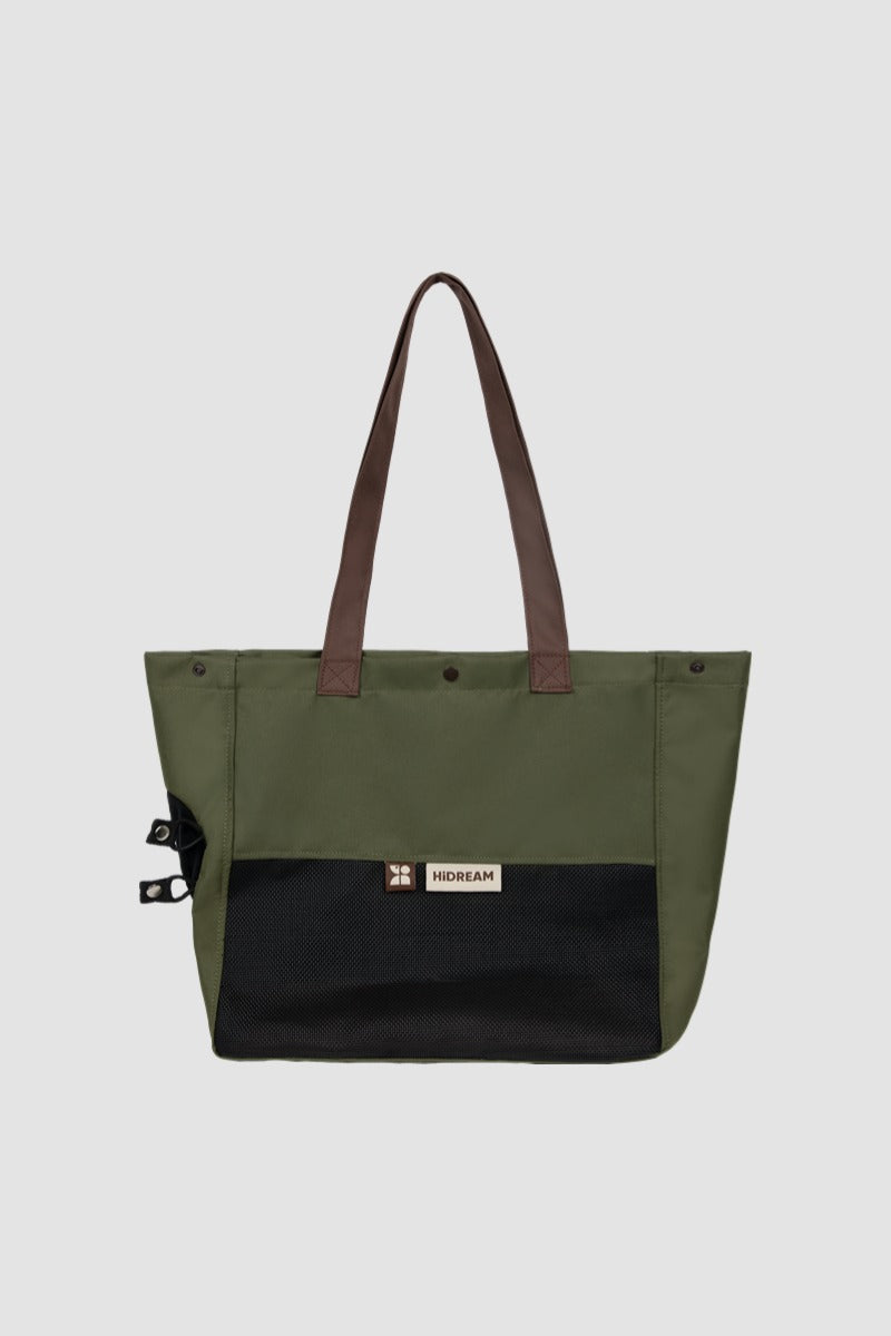 HiDREAM Tragbare Haustier-Schultertasche für Hunde & Katzen