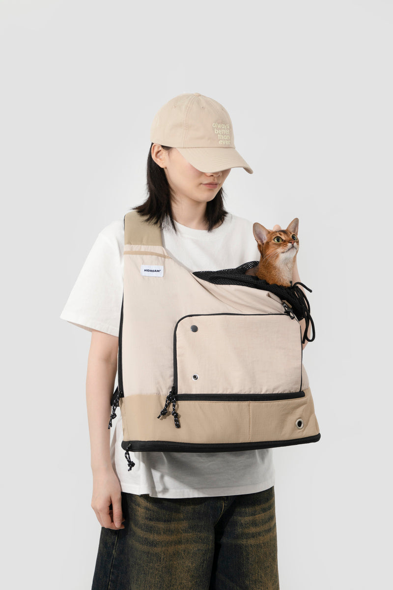 HiDREAM Sling Pet Carrier Backpack For Doge & Cats