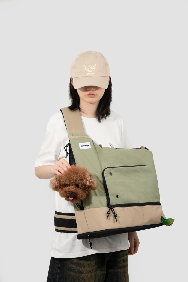 HiDREAM Sling Pet Carrier Backpack For Doge & Cats