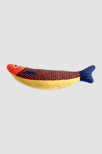 HiDREAM Big Knife Fish Catnip Kicker Toy with Bell