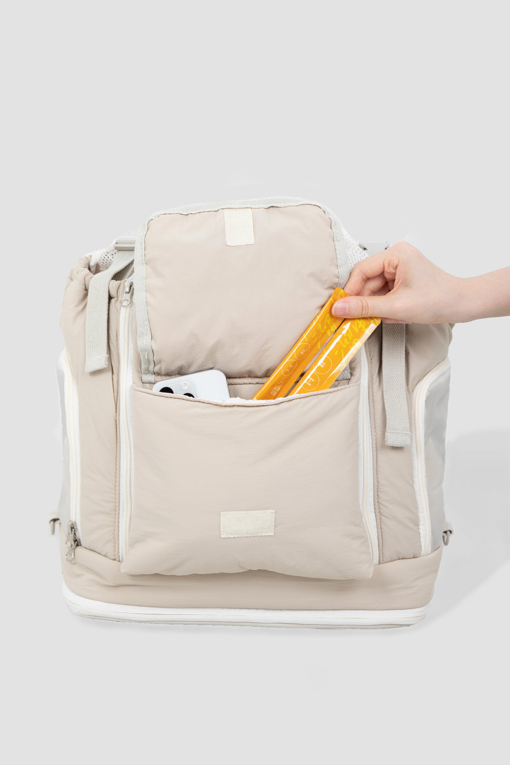 HiDREAM Puffy Front-Facing Pet Carrier Backpack For Dogs & Cats