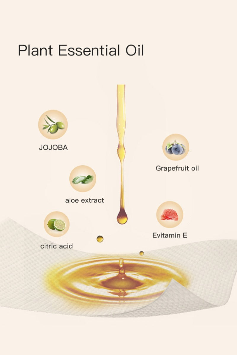 Amo Petric Jojoba Oil Unscented Pet Wipes for Dogs & Cats 50 Sheets