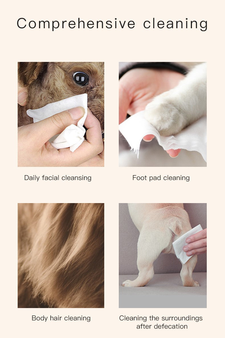 Amo Petric Grapefruit Thick Dog Wipes 20 Sheets