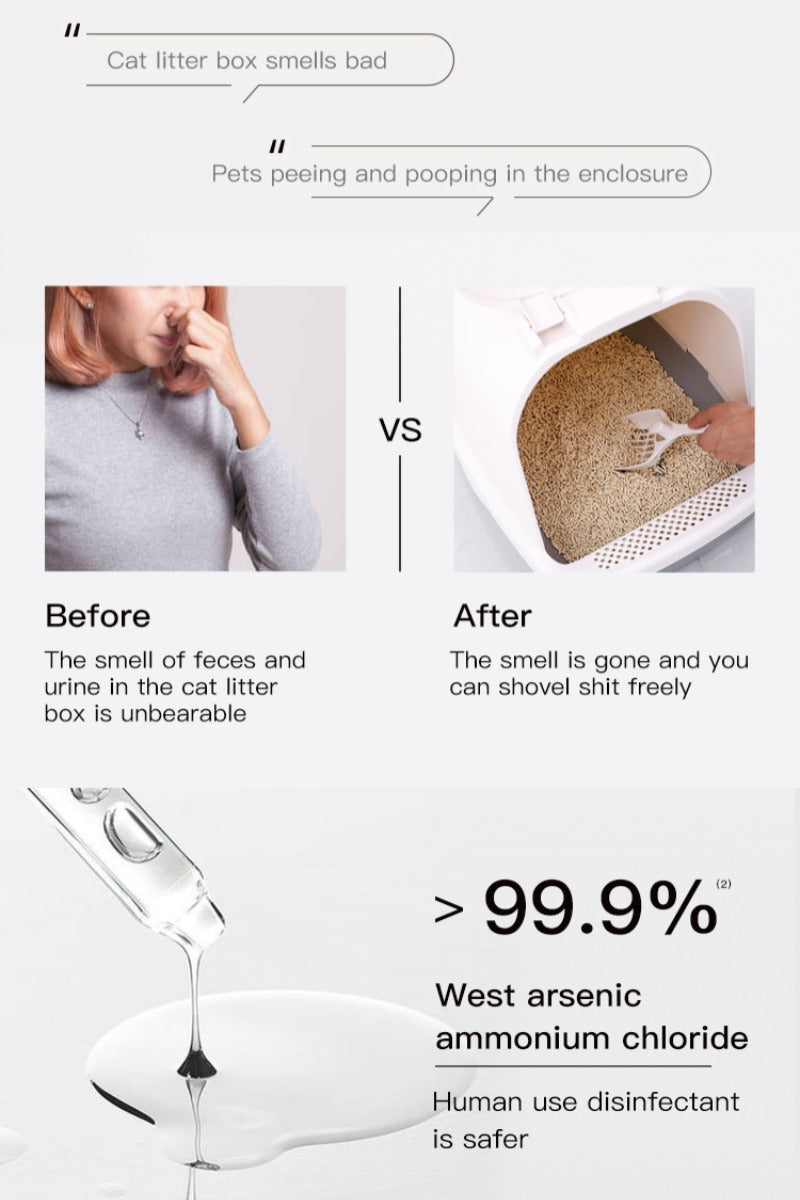 Amo Petric Persimmon Natural Pet Deodorizing & Disinfectant Spray