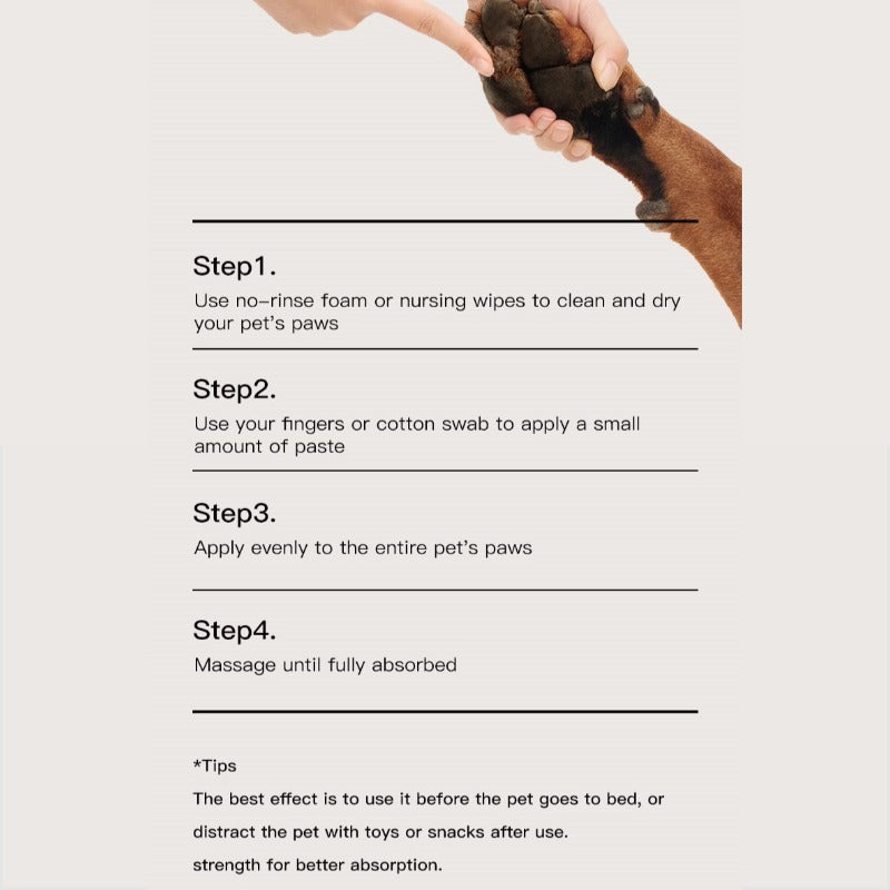 Amo Petric Sea Buckthorn Organic Paw Soother Balm for Dogs & Cats - Portable Version