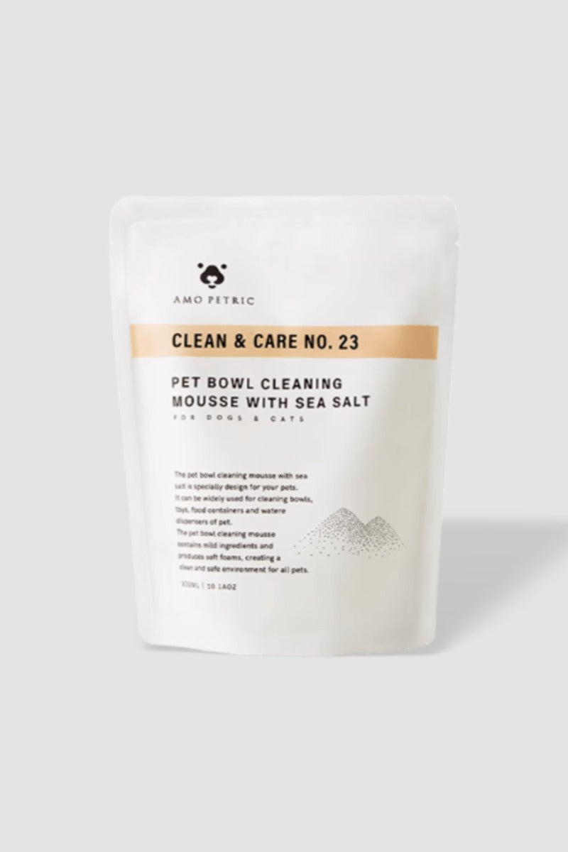 Recarga de Mousse para Limpiador de Cuencos para Mascotas Amo Petric con Sal Marina