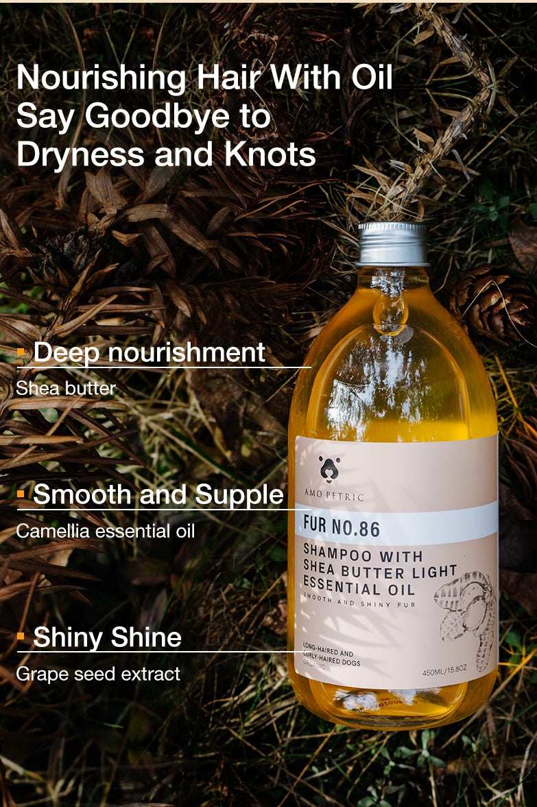 Amo Petric Shea Butter Long Haired Dog Shampoo