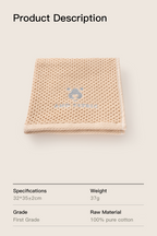 Amo Petric Waffle Weave Cotton Pet Towel for Dogs & Cats