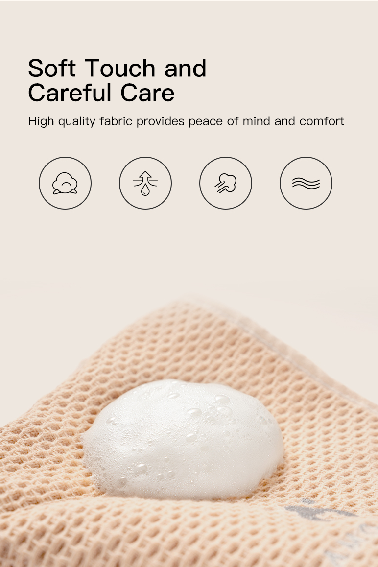 Amo Petric Waffle Weave Cotton Pet Towel for Dogs & Cats