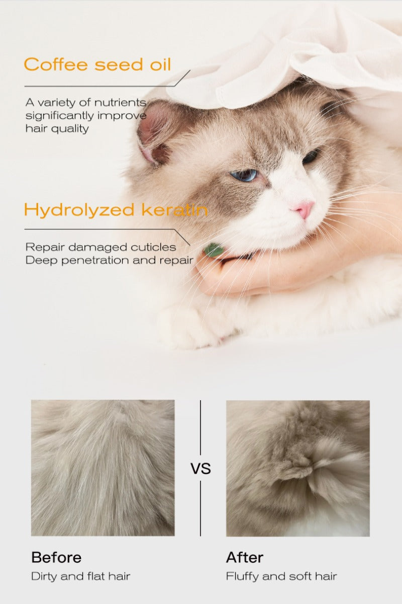 Amo Petric Squalane Leave-in Deep Cleaning Gloves for Dogs & Cats 6 Pcs