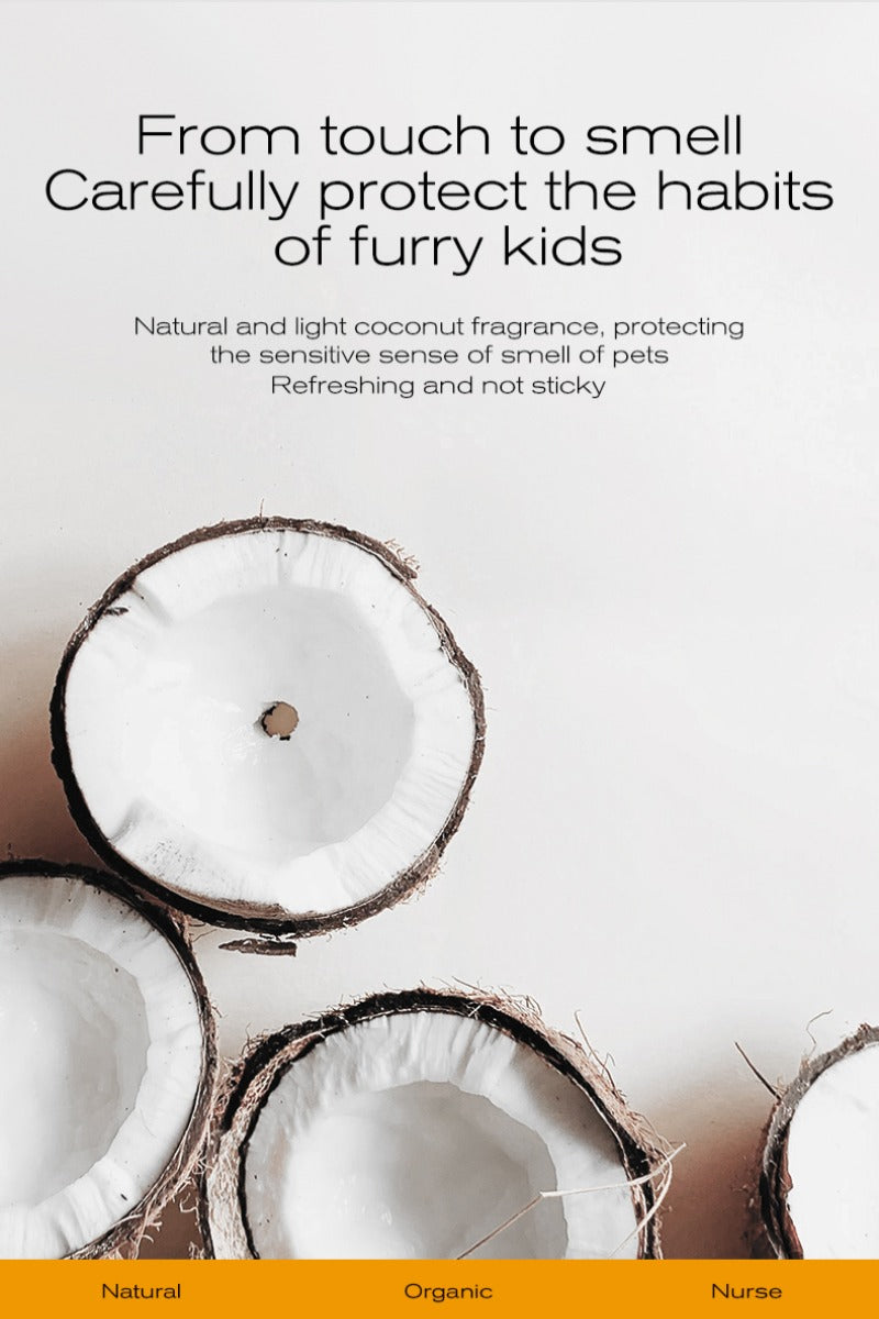 Amo Petric Squalane Leave-in Deep Cleaning Gloves for Dogs & Cats 6 Pcs