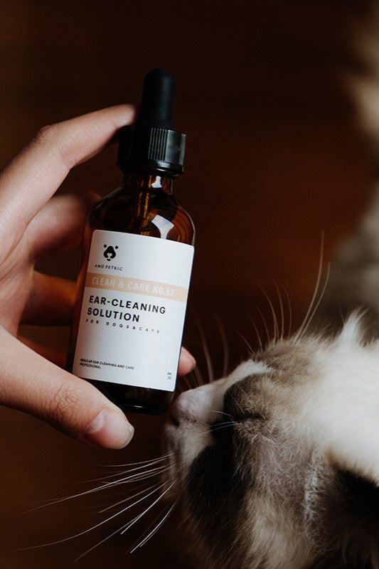 Amo Petric Witch Hazel Pet Ear Cleaning Drops for Dogs & Cats 60ml