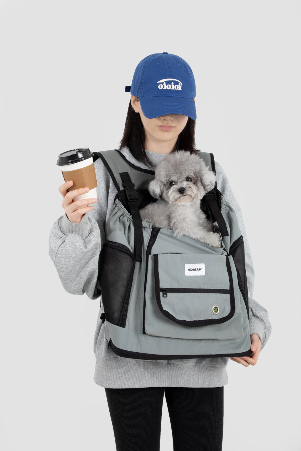 HiDREAM Mountain Front Pet Carrier Backpack For Dogs & Cats