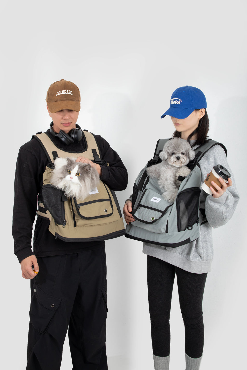 HiDREAM Mountain Front Pet Carrier Backpack For Dogs & Cats