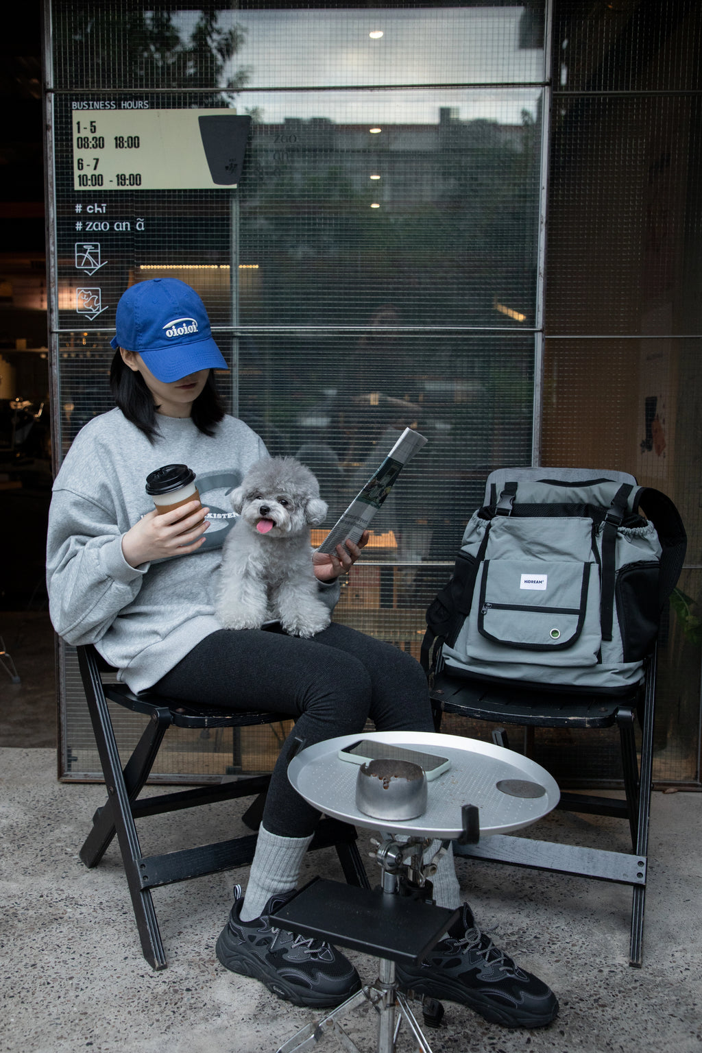 HiDREAM Mountain Front Pet Carrier Backpack For Dogs & Cats