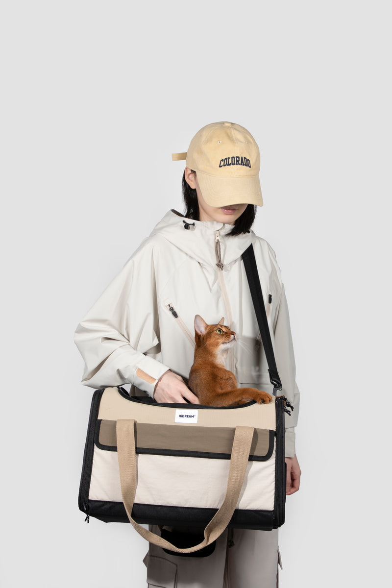 HiDREAM 航空会社承認済みペットキャリーバッグ（犬・猫用）