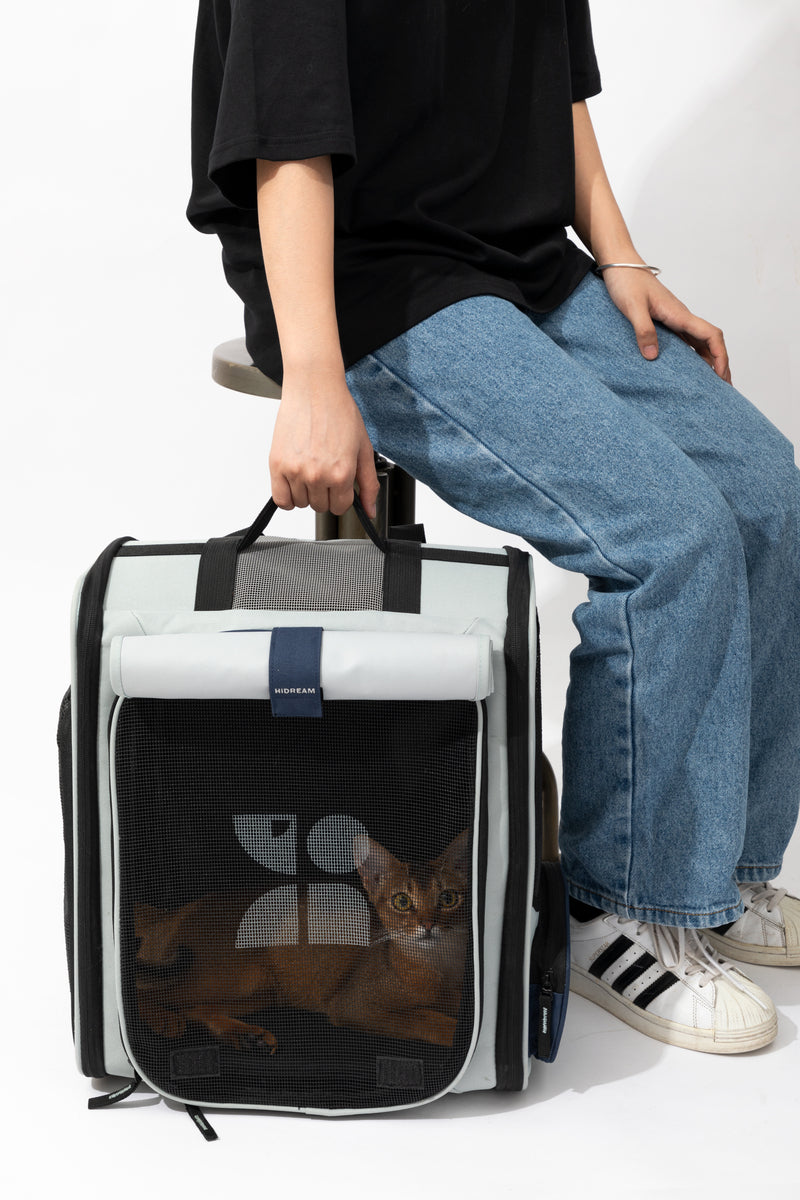 HiDREAM Bresthable Pet Travel Tent Backpack For Dogs & Cats