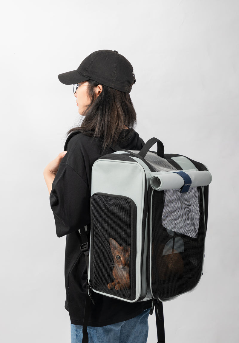 HiDREAM Bresthable Pet Travel Tent Backpack For Dogs & Cats