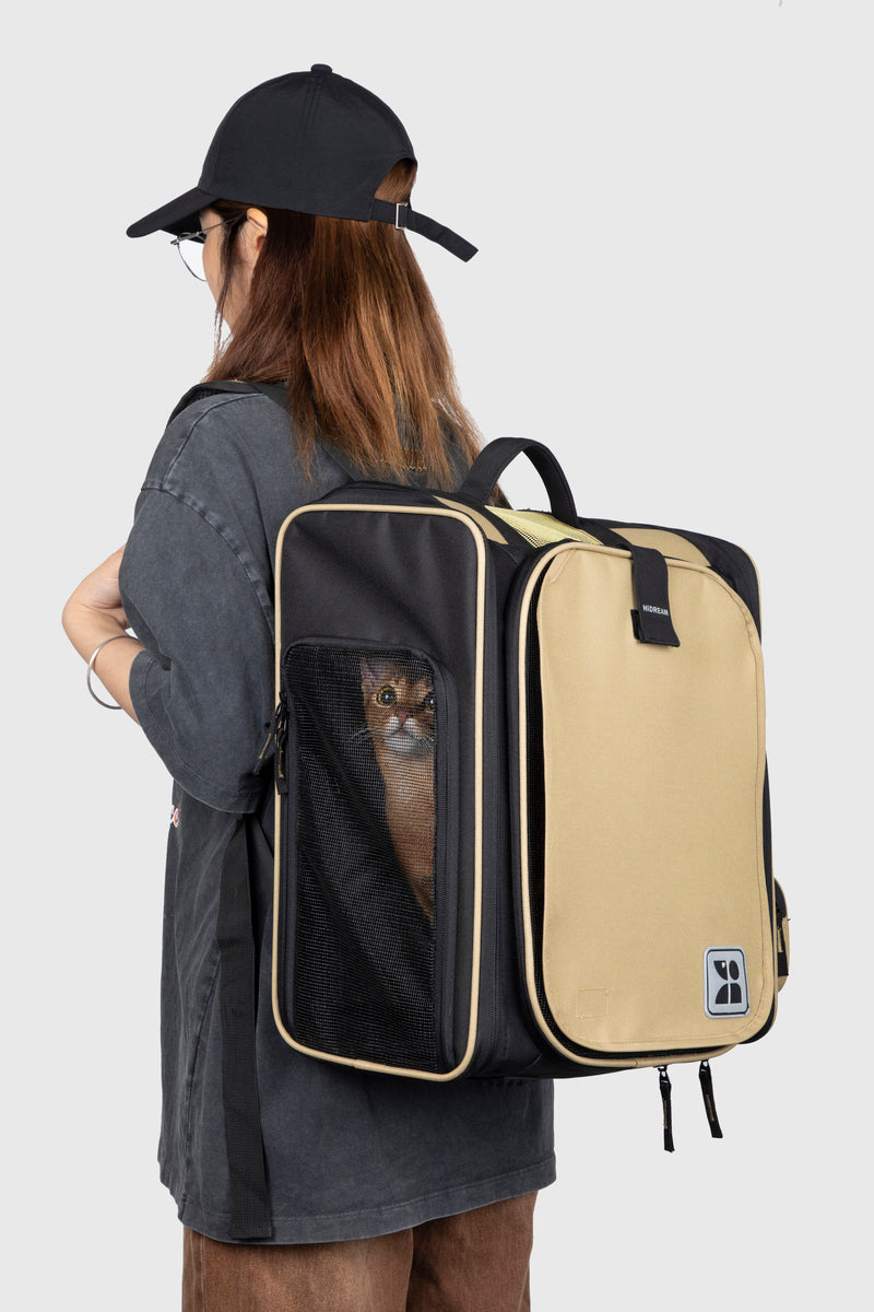 HiDREAM Bresthable Pet Travel Tent Backpack For Dogs & Cats