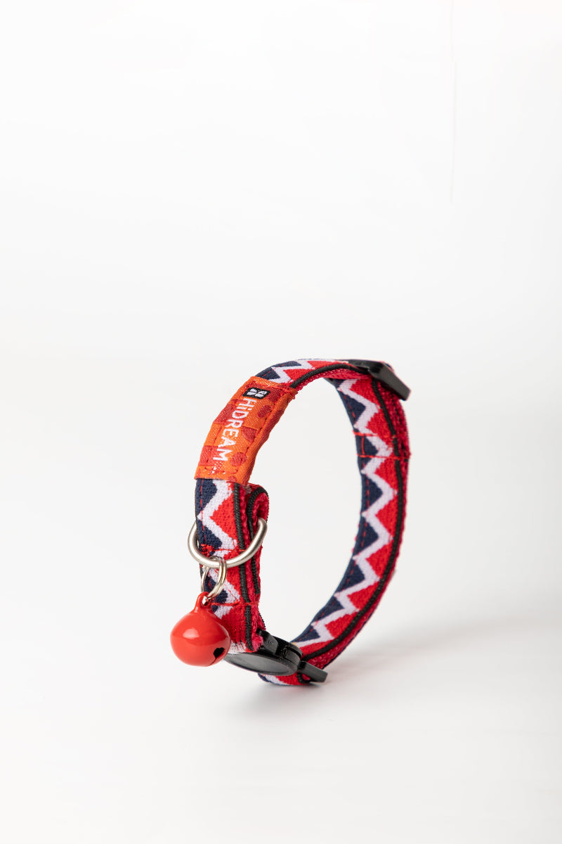 HiDREAM Colorful Soft Breakaway Cat Collar with Bell