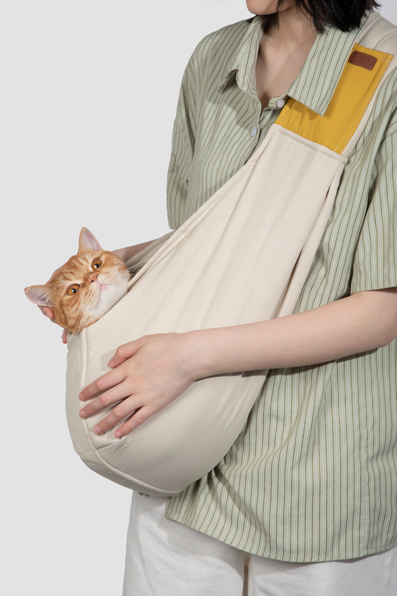 HiDREAM Cotton Pet Carrier Sling For Dogs & Cats