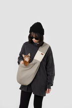 HiDREAM Cotton Pet Carrier Sling For Dogs & Cats