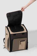 HiDREAM Expandable Front & Back Tent Pet Backpack