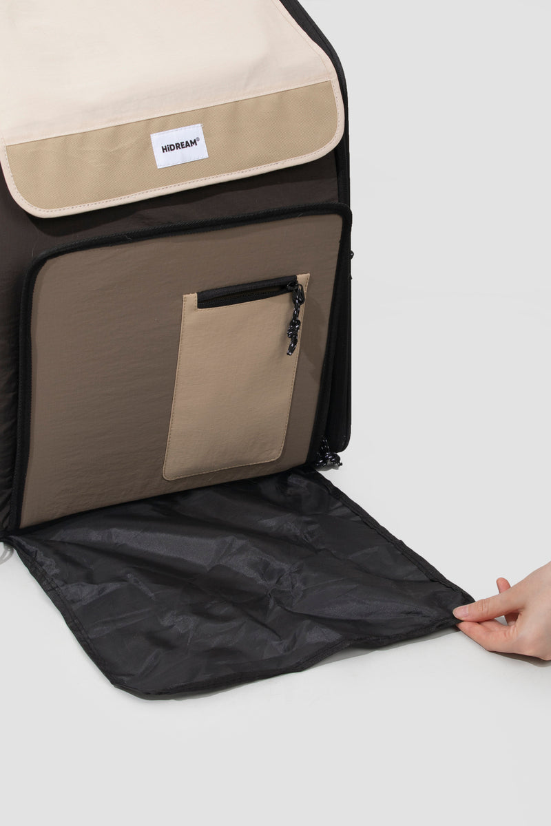 HiDREAM 拡張可能な前後テントペットバックパック