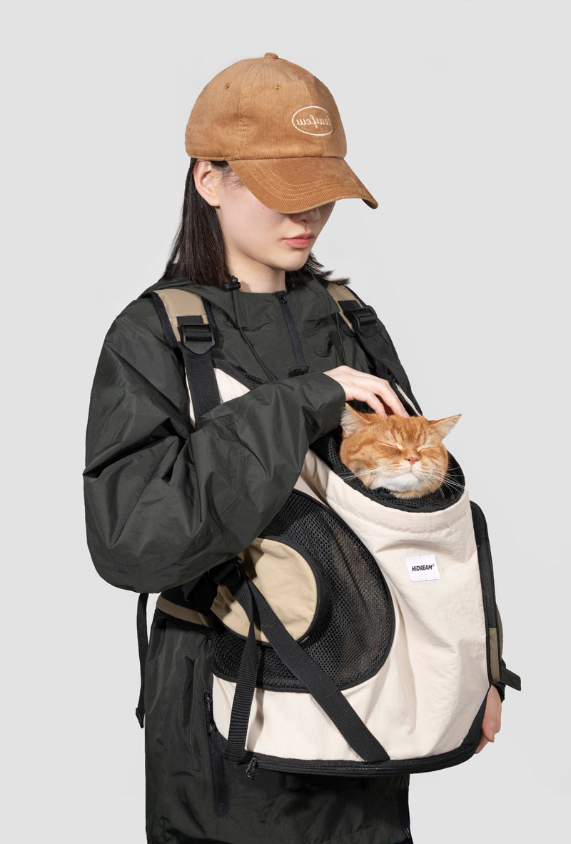 HiDREAM Mochila Bolso Transportadora para Perros y Gatos de Frente