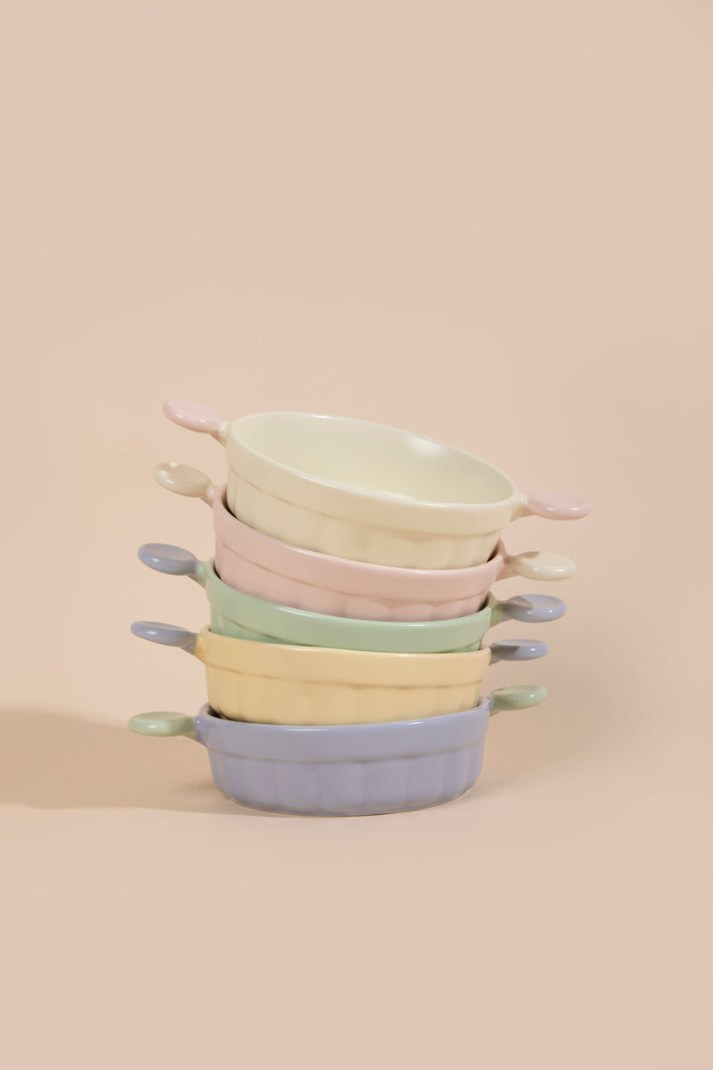 HiDREAM Little Ears Ceramic Dog & Cat Bowl