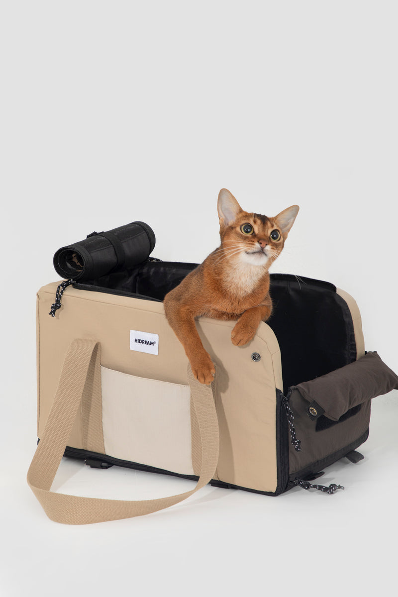 HiDREAM ポータブルペットコンソールカーシート 犬用＆猫用