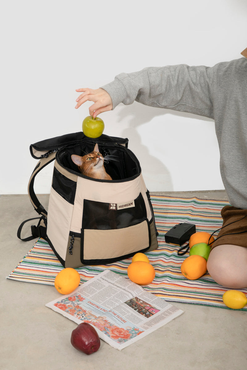 HiDREAM トートペットキャリアバックパック 犬用＆猫用