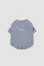 PAWSMOMENT Comfort Cotton Dog T-Shirt - Gray