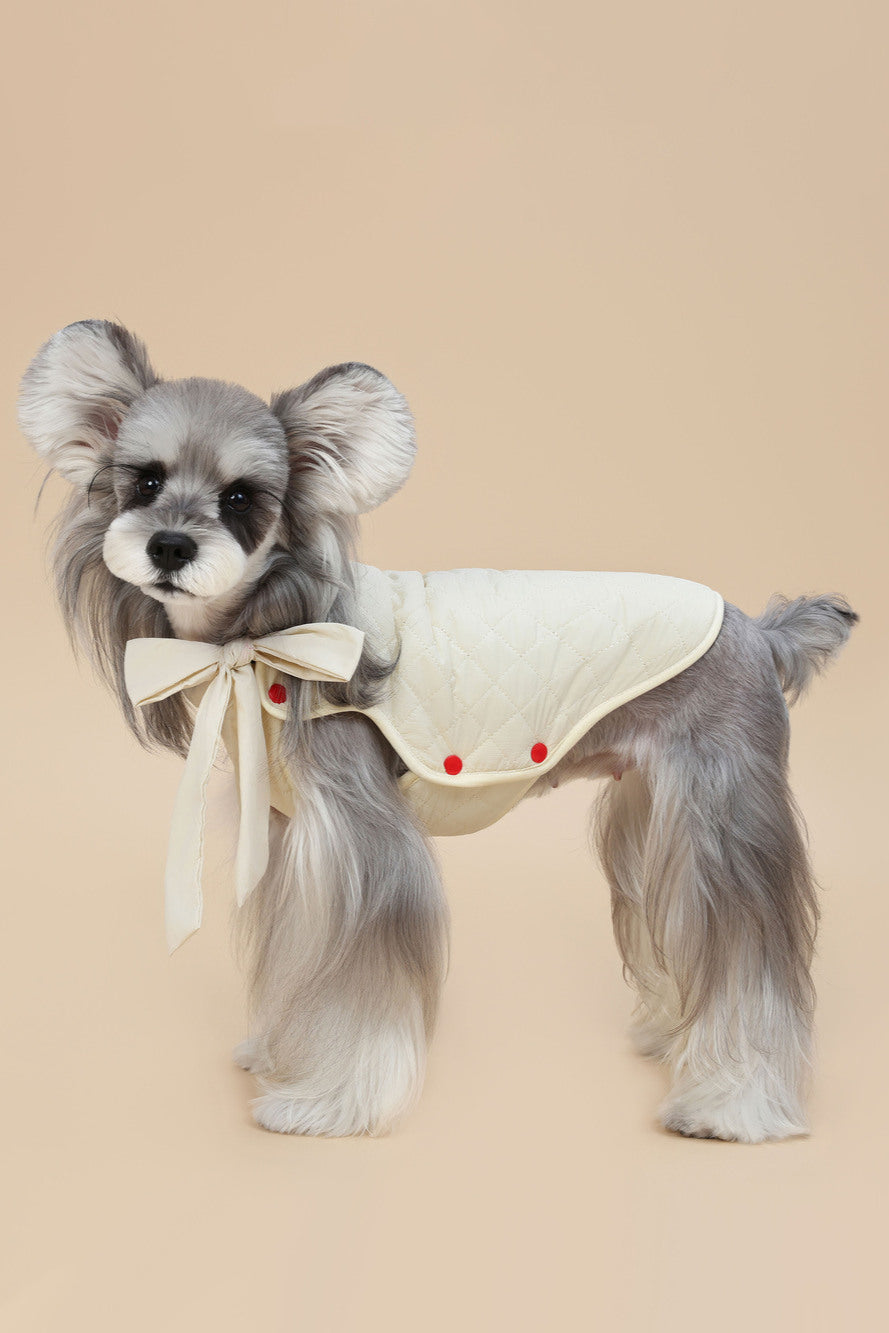 PAWSMOMENT コットン犬用ベストジャケット - スウィーティ