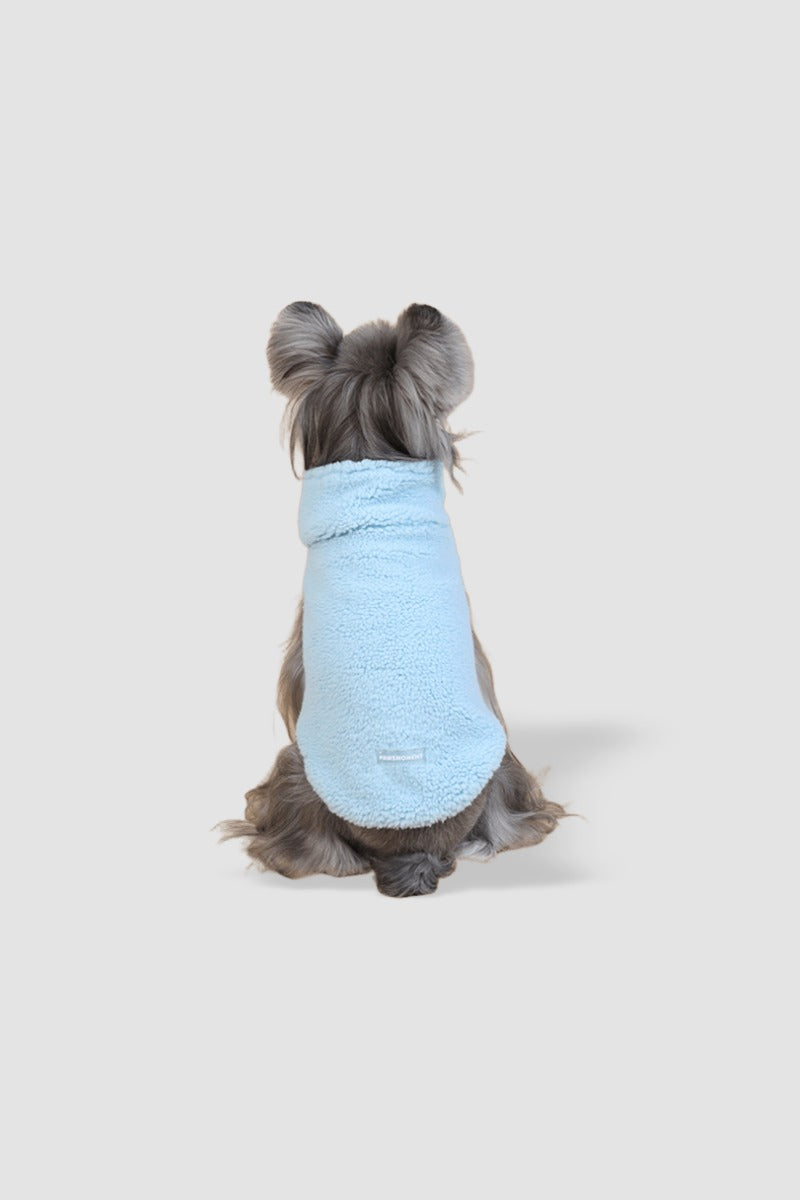 Chaleco para perro PAWSMOMENT de forro polar con cuello alto - Bloques de color