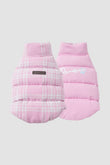 PAWSMOMENT Reversible Dog Puffer Vest Jacket - Pink