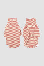 PAWSMOMENT Striped Cotton Dog T-Shirt