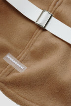 PAWSMOMENT Wool-Blend Dog Cape Coat - Brown