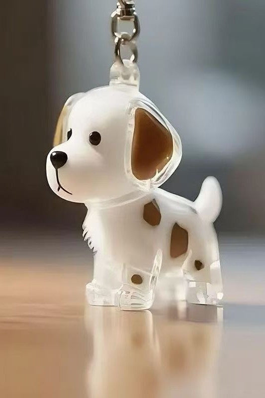 Personalized Dog Hair Keepsake Keychain