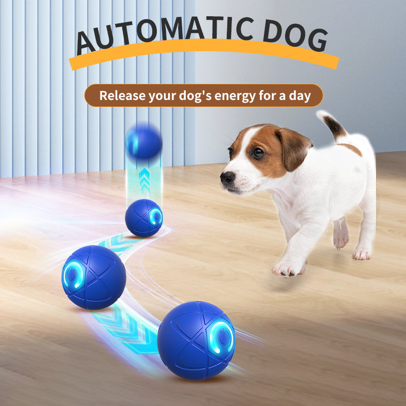 Smart Interactive Automatic Moving Dog Ball for Small Dogs