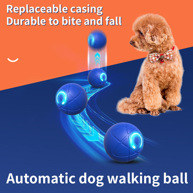 Smart Interactive Automatic Moving Dog Ball for Small Dogs