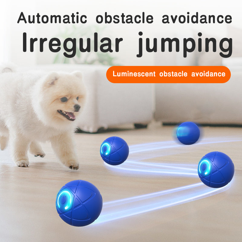 Smart Interactive Automatic Moving Dog Ball for Small Dogs