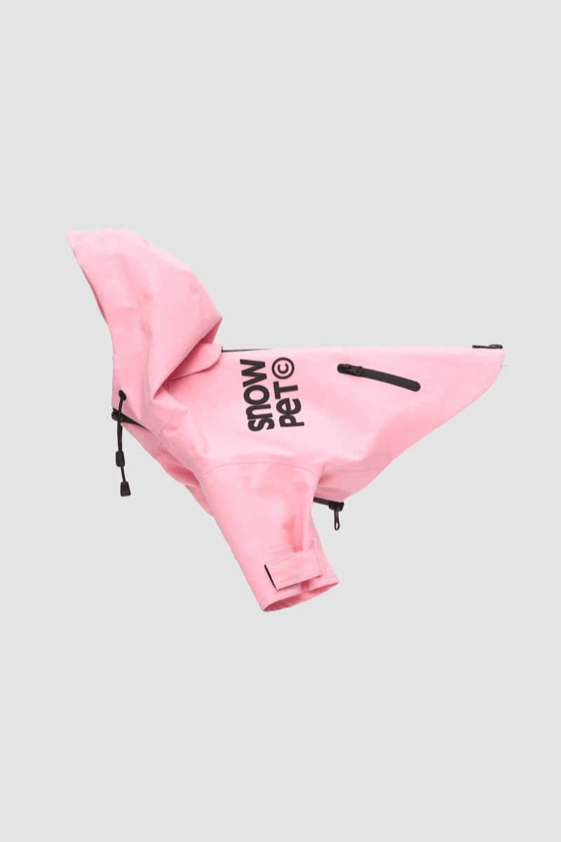 SNOWPET Breathable Short Waterproof Dog Raincoat